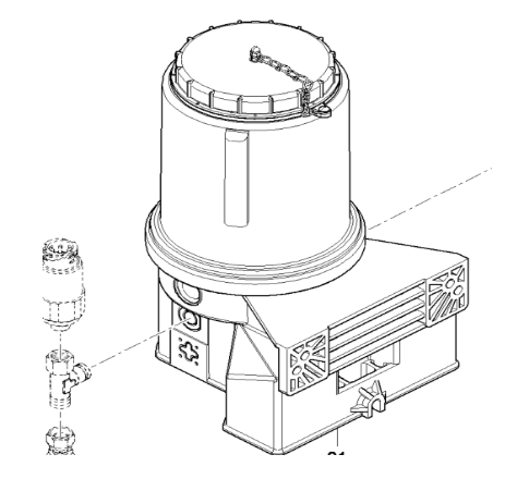 DYNAPAC paver butter pump part number 4812037777