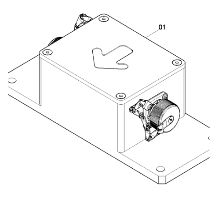 DYNAPAC SD2530CS Cross Slope Gauge Supply Part Number D900626011
