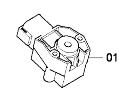 DYNAPAC ignition switch part number 4812025303