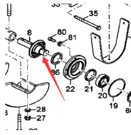 DYNAPAC paver support wheel part number 952701595