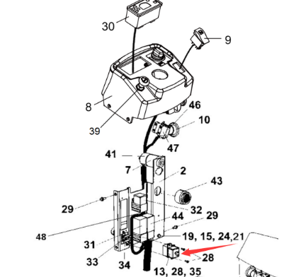 Dynapac fuse box part number 4700792091