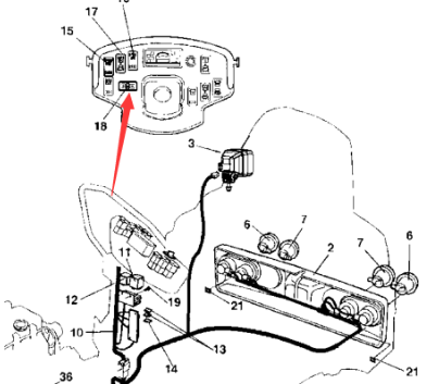 Dynapac Drive Direction Switch Part Number 4700791586