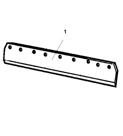 Dynapac scraper plate part number 4700385216