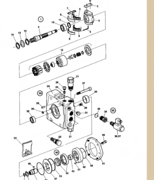 Dynapac walking pump part number 4700935161