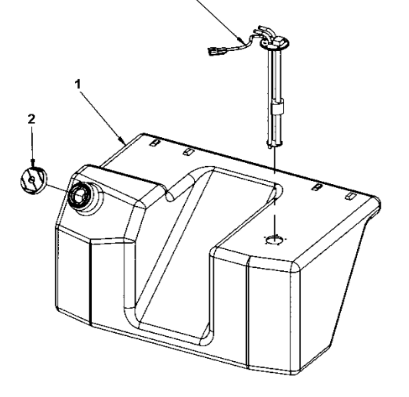 Dynapac diesel tank part number 4812113207