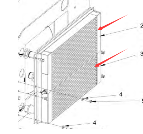 Dynapac water tank part number 4812126898