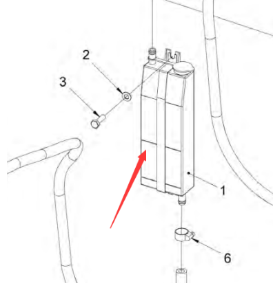 Dynapac expansion tank part number 4812125796