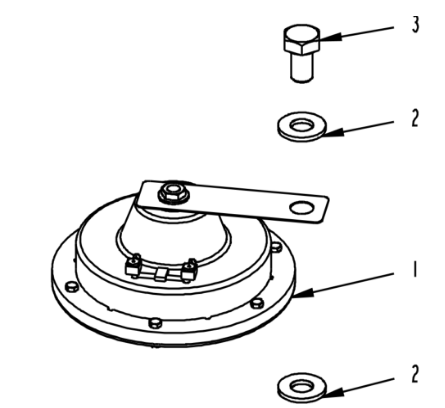 Dynapac horn part number 4700134141