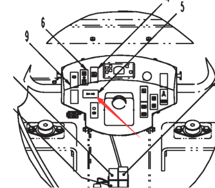 Dynapac forward/reverse switch part number 4700792413