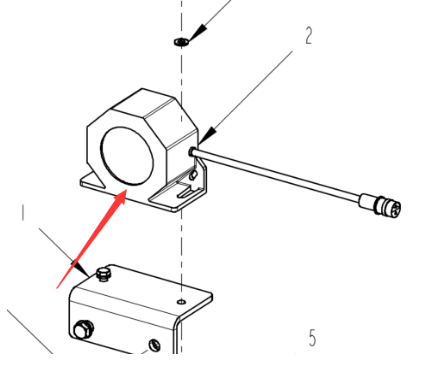 Dynapac reverse horn part number 4700904910