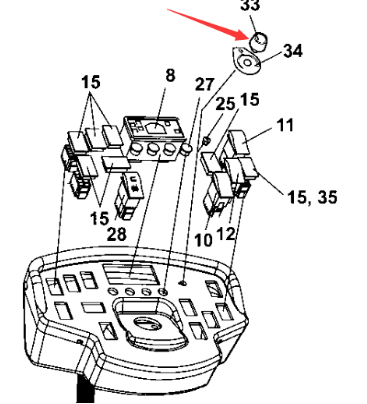 Dynapac potentiometer part number 4700388737