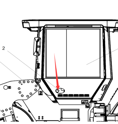 Dynapac door key part number 4812159558