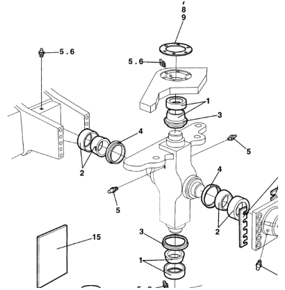 Dynapac steering cylinder grease fitting part number 4700926214