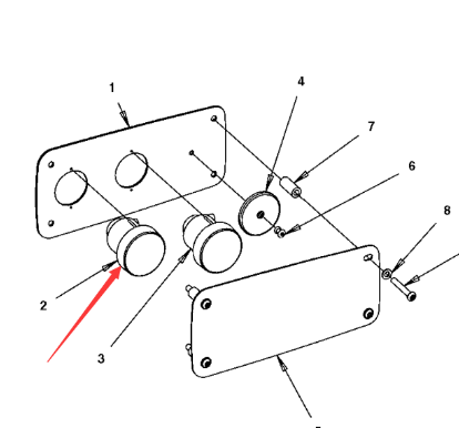 Dynapac turn signal part number 4700792520