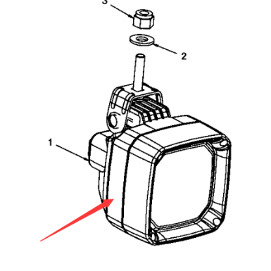 Dynapac working headlight part number 4700392033