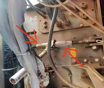 Dynapac active arch adjustment device part number 4720005638