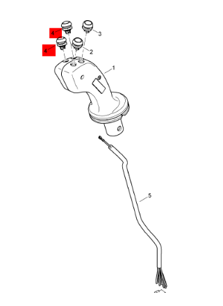 Dynapac vibration switch part number CC9501