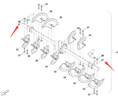 Dynapac anti loosening gasket part number 0333310042