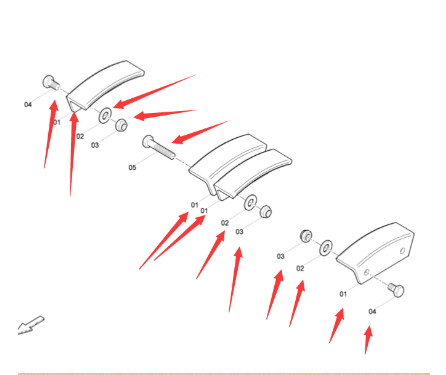 Dynapac Chain Plate Gasket Part Number 0301237800