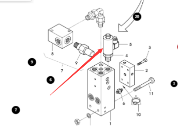 Dynapac vibration coil part number D963612211