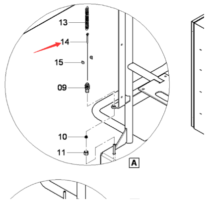 Dynapac ruler line part number 4812039250