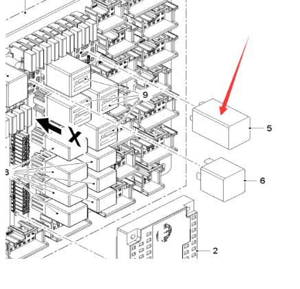 Dynapac electronic control module part number D978064438