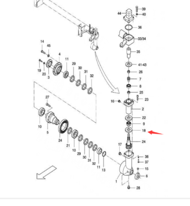 Dynapac oil blocking ring part number D930206202