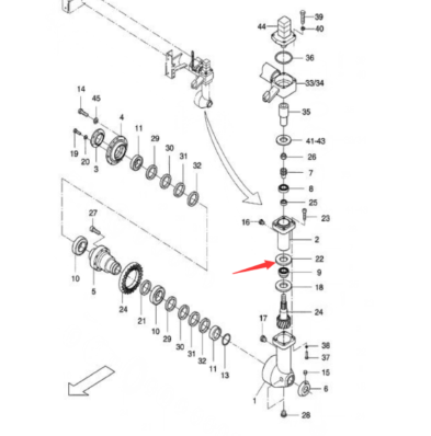 Dynapac bearing gasket part number D93210130