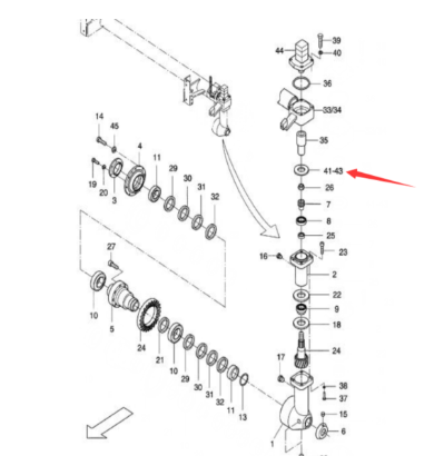 Dynapac distance washer part number D880180421