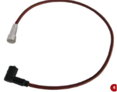 Dynapac high voltage ignition wire part number 4812204132