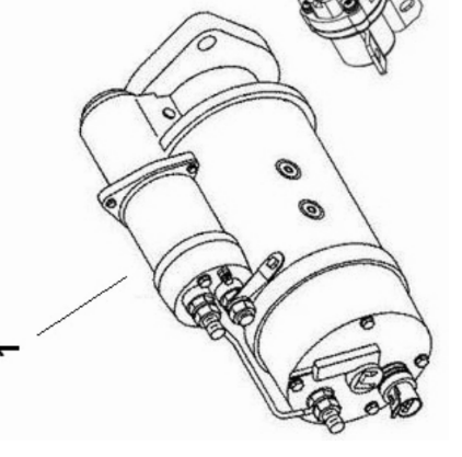 Dynapac starter part number 4812269585