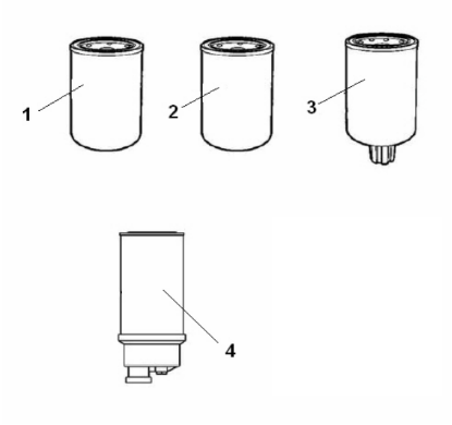 Dynapac 500 hour maintenance package part number 4812268993