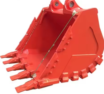 Excavator bucket suitable for Hitachi Q345 material with a capacity of 0.1m3-8.7m3