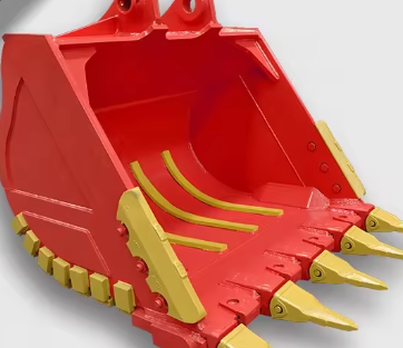 Heavy Mining Excavator Bucket, Q345 Steel, 0.01-15m³ Wear Resistant