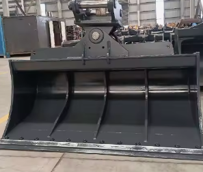 Excavator bucket tilting bucket with a mass of 15 tons