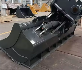 Excavator Hybrid Bucket Tilt Bucket 12 ton Small Crawler Excavator Straight Tilt Bucket