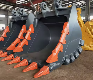 High hardness and thick heavy-duty quarry rock bucket CE certification, high-strength accessories compatible with Komatsu PC360 and Volvo EC380 (20-50 ton excavator)