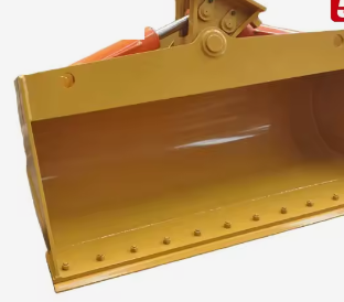 Wear resistant and wear-resistant 6-ton excavator rotating inclined ditch bucket compatible with Shanhe Intelligent SWE60E, modern HX60G clay inclined bucket