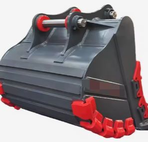 Excavator stone mining bucket 20T optional HARDOX450 material 1.3 cubic meters capacity