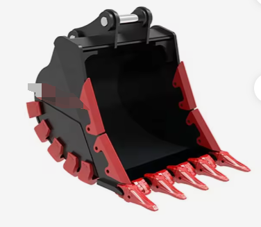High hardness and thickened 8.5cubic mining bucket suitable for extreme load conditions of DX1000LC NM500+Q690