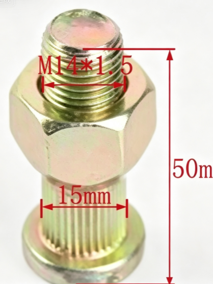 Nissan forklift special nuts with high quality and fast delivery speed 40222-fj100
