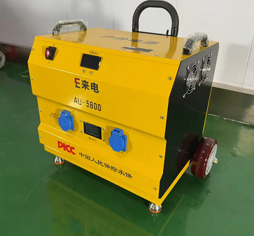 AU-5800 outdoor construction energy storage power supply with roller fan